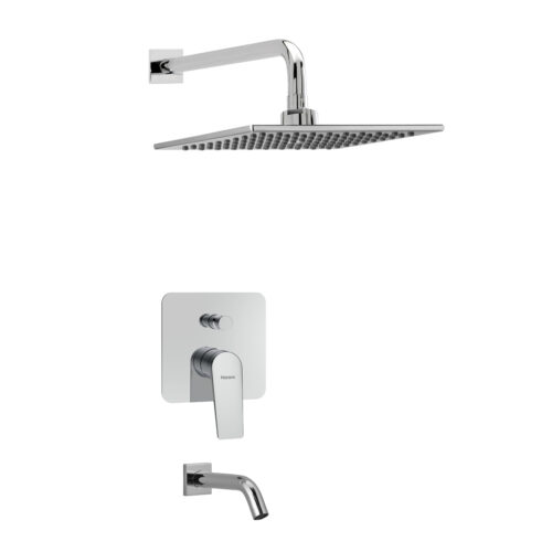 Línea Wave Cromo - Ducha Monocomando