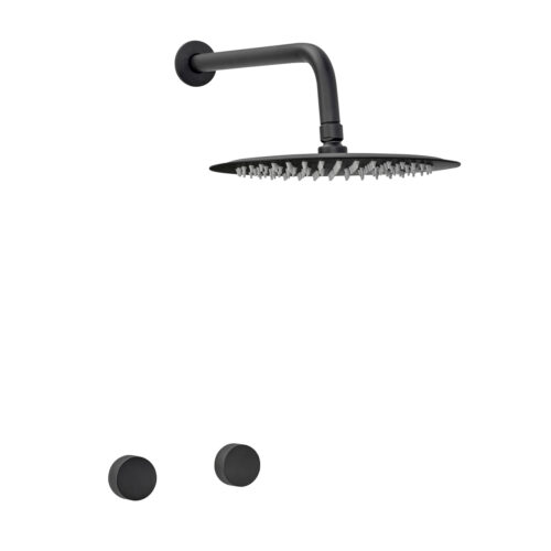 Linea Fabric - Ducha bicomando Negro