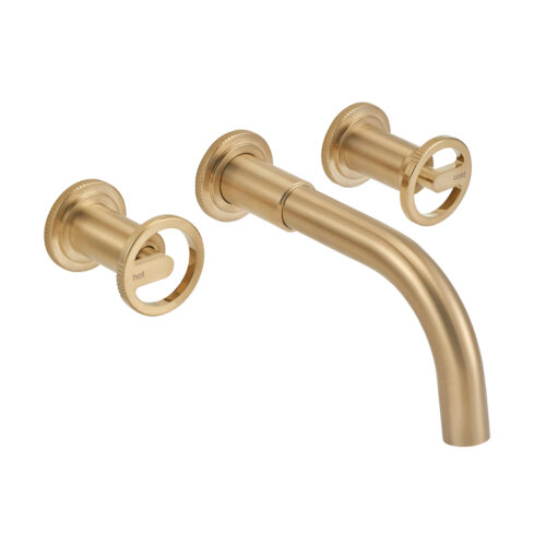 Línea Pulse - Lavatorio de Pared Gold