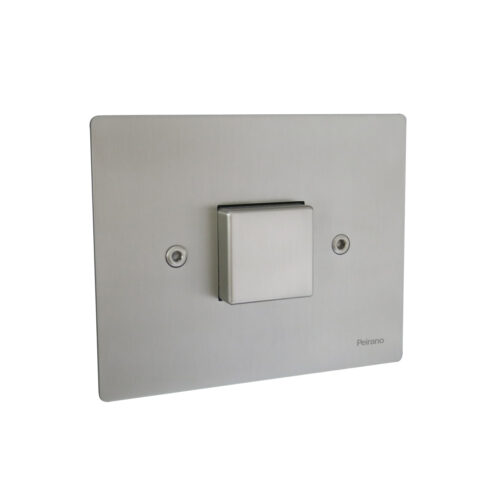 Línea Tecno - Tapa de Válvula para inodoro temporizada Niquel